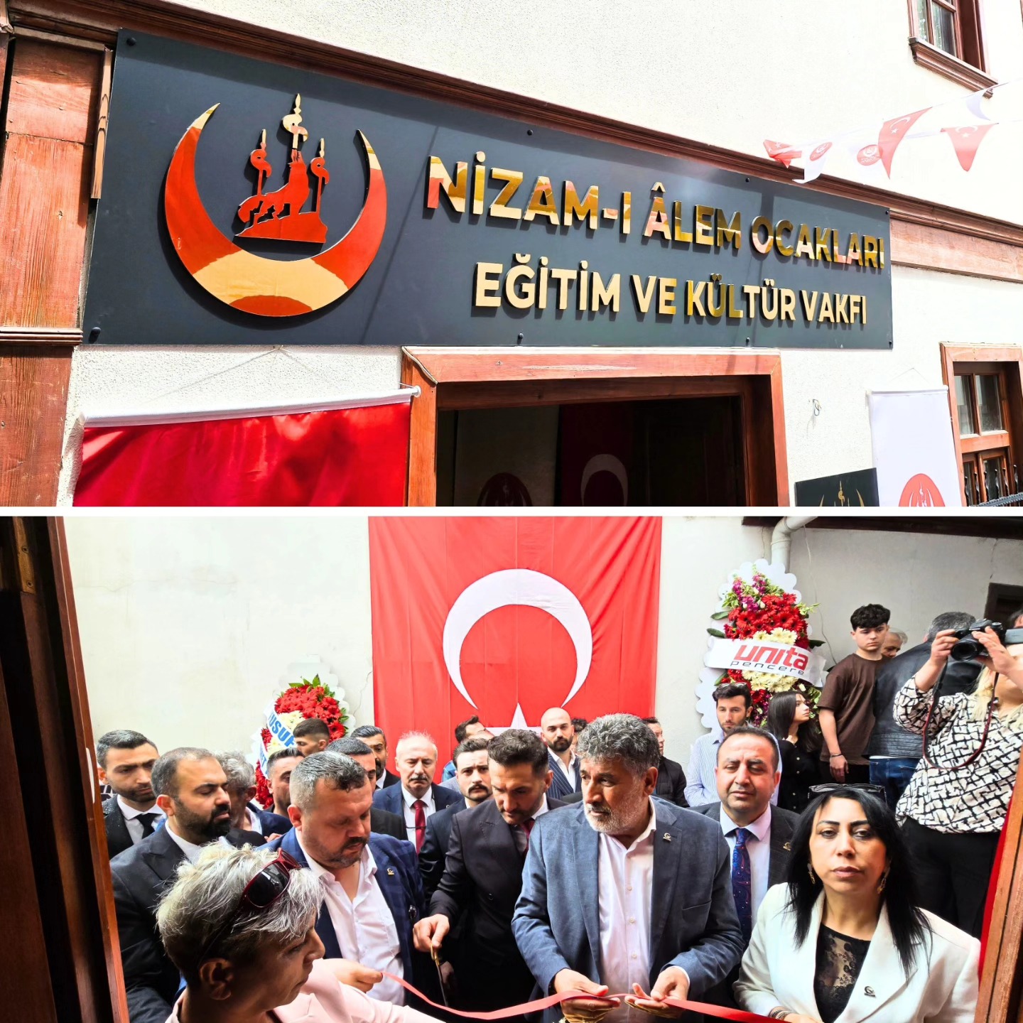 Nizam-ı Âlem Ocakları Genel Merkezi Törenle Açıldı.