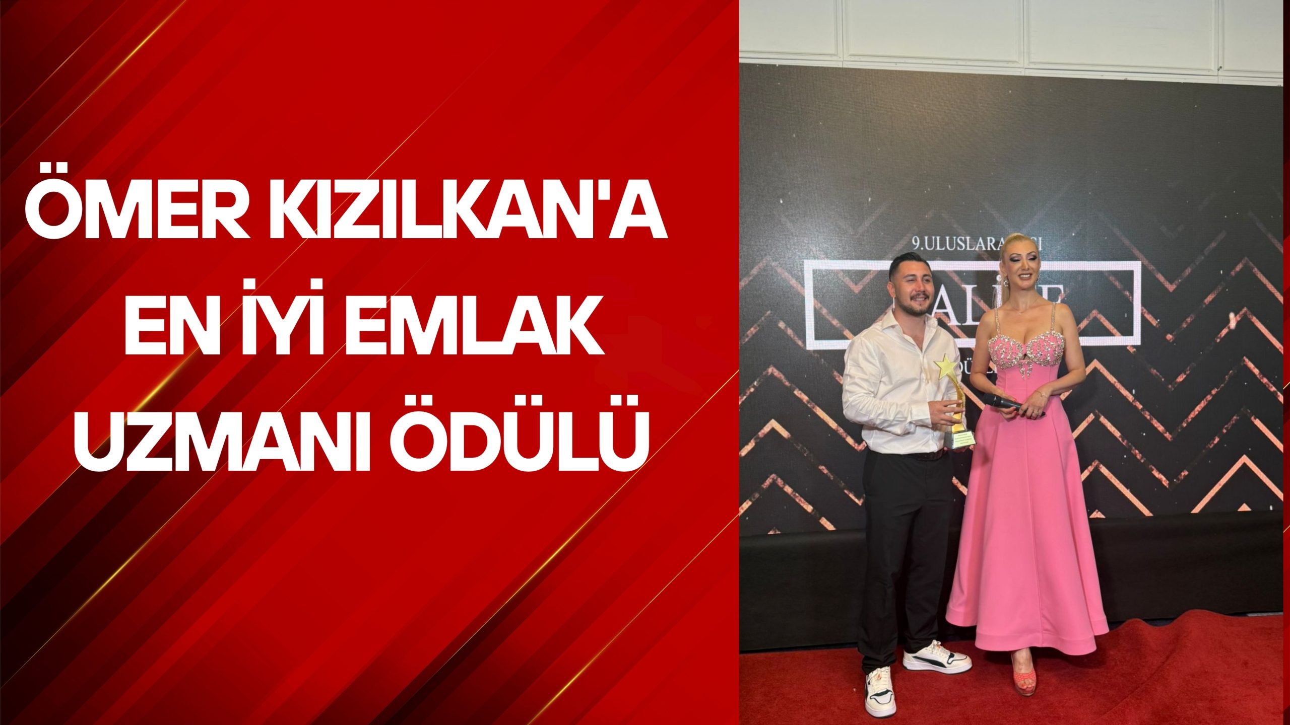 Ömer Kızılkan’a  En İyi Emlak Uzmanı Ödülü