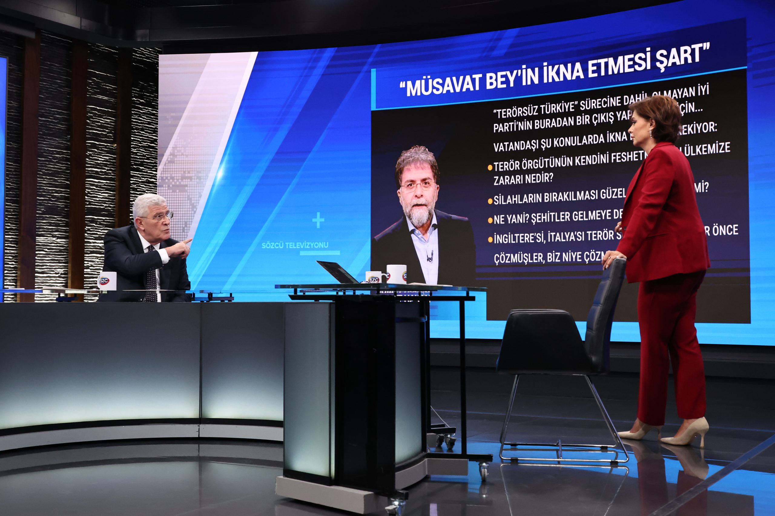İyi Parti Genel Başkanı Müsavat Dervişoğlu, Sözcü TV’de Saltanat Şurasına Tepki Gösterdi.