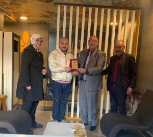 KURUCU BAŞKANA VEFA ZİYARETİ