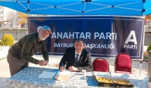 Anahtar Partisi Bayburt İl Başkanlığı, kentte çalışmalarına başladı