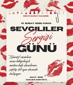 Aşkın Sanatla Buluştuğu Gün: 14 Şubat’ta Nokta Sanat Galerisi