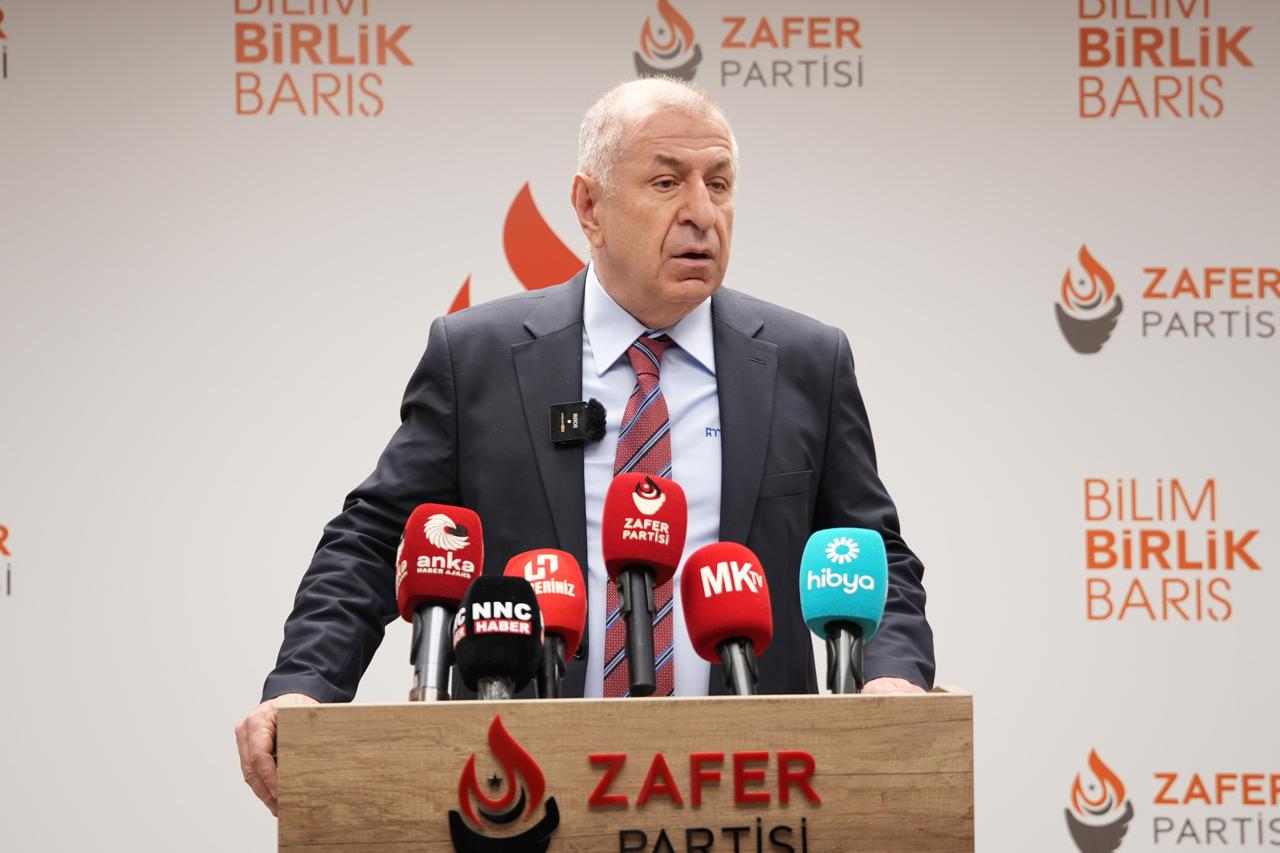 ZAFER PARTİSİ GENEL BAŞKANI ÖZDAĞ:“BİZ SEÇİME HAZIRIZ, HAYDİ SEÇİME GİDELİM”