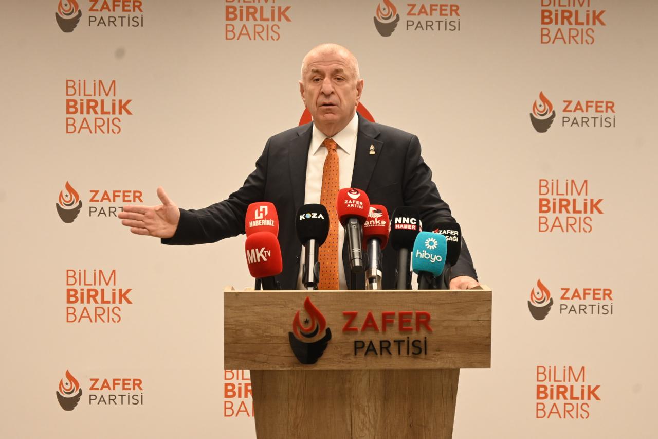 Zafer Partisi Genel Başkanı Prof. Dr. Ümit Özdağ: “’TÜRKİYE YÜZYILI’ DİYE ORTAYA KOYDUKLARI ŞEYİN SONUCU AÇLIĞA VE SEFALETE MAHKUM EDİLEN, YOK EDİLEN ORTA SINIF.