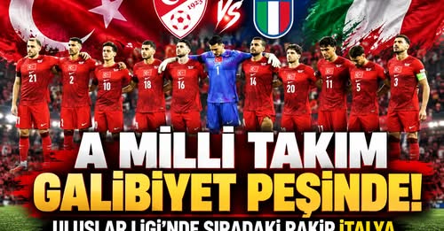 A Milli Takım Galibiyet Peşinde! Uluslar Ligi’nde Sıradaki Rakip İtalya