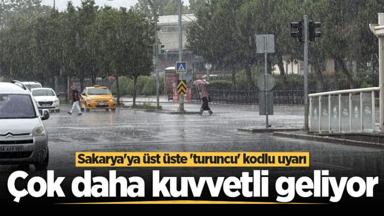 SON DAKİKA..! SAKARYA’DA EĞİTİME SAĞNAK YAĞIŞ MOLASI