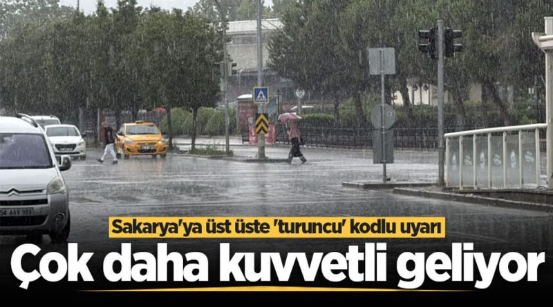 SON DAKİKA..! SAKARYA’DA EĞİTİME SAĞNAK YAĞIŞ MOLASI