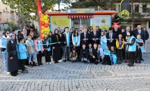 O DURAĞIN İSMİ BAYBURT ÇOCUK HAKLARI DURAĞI OLDU