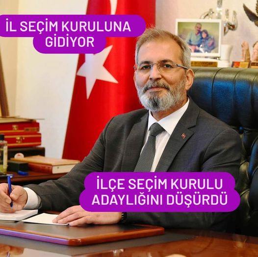 Tarsus Belediye Başkanı Haluk Bozdoğan’ın Adaylığı Düşürüldü.