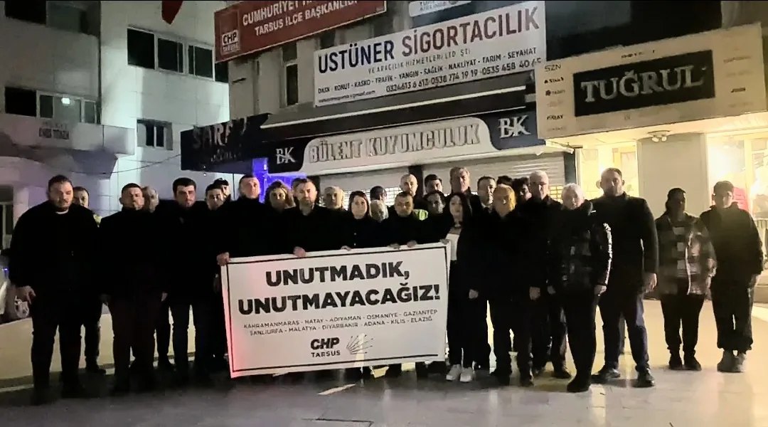 CHP Tarsus İlçe Teşkilatından  04.17’de Anma