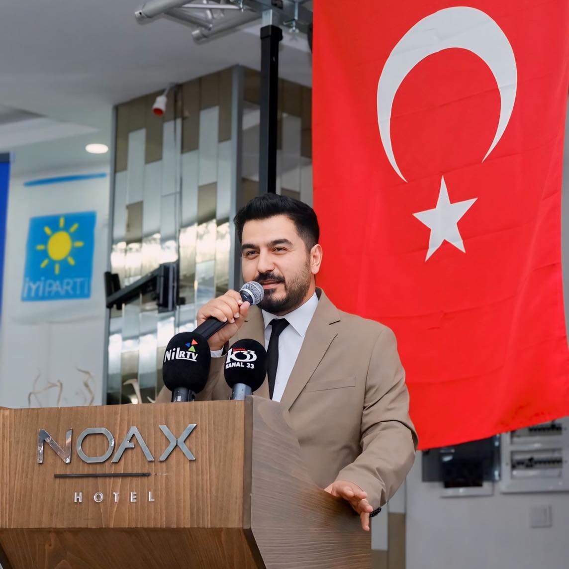 İyi Parti Mersin İl Başkanı Suat Şahin, Görevinden İstifa Etti.