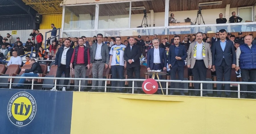İyi Parti Tarsus Belediye Başkan Adayı Op. Dr. Mehmet Yunus Seven’den Tarsus İdman Yurduna Tam Destek