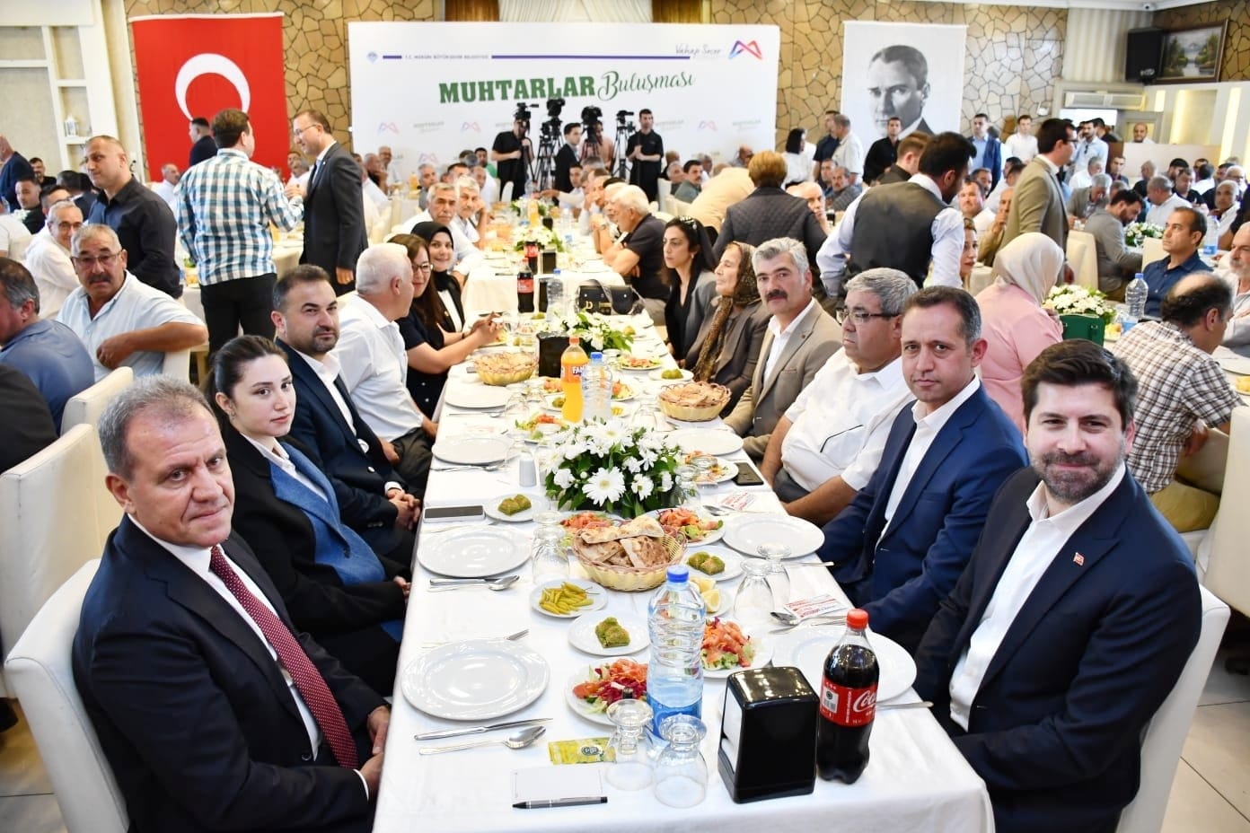 Çamlıyayla Belediye Başkanı Mehmet Fatih Sofu Muhtarlar Buluşması Programına Katıldı.