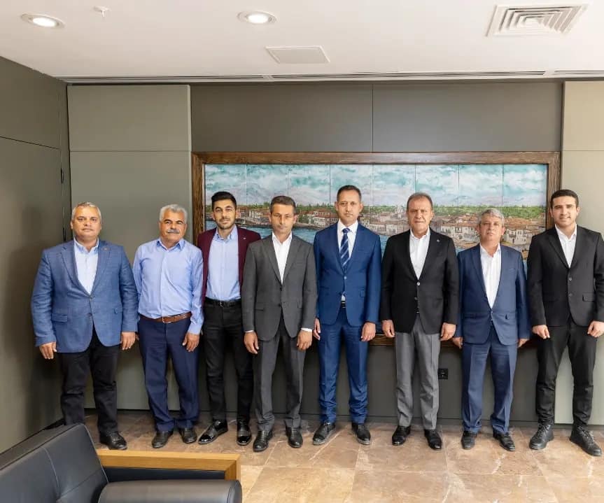 Çamlıyayla Belediye Başkanı Mehmet Fatih Sofu’dan Mersin Büyükşehir Belediye Başkanı Vahap Seçer’e Hayırlı Olsun Ziyareti.