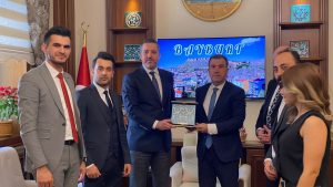 BAROLAR BİRLİĞİ BAŞKANI SAĞKAN BAYBURT’TA