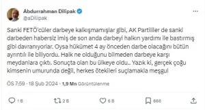 Abdurrahman Dilipak’tan 15 Temmuz Hakkında Şok İddia !