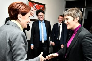 Meral Akşener Alman Heyeti Kabul Etti