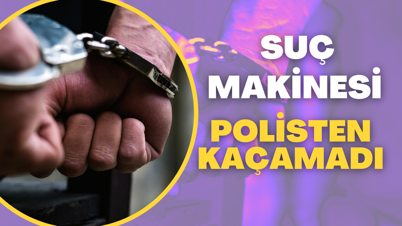 EREĞLİ’DE SUÇ MAKİNESİ POLİSTEN KAÇAMADI