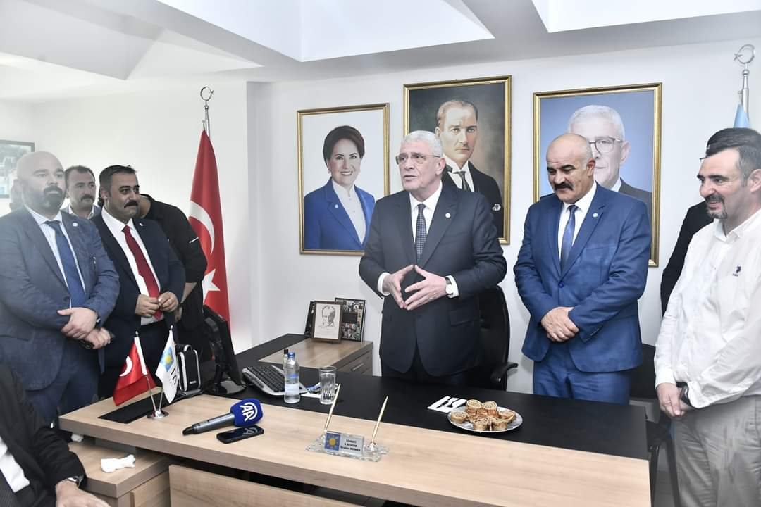İYİ Parti Genel Başkanı Müsavat Dervişoğlu, Amasya’da Konuştu.