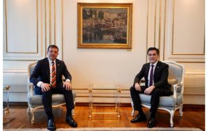BUĞRA KAVUNCU İMAMOĞLUNU ZİYARET ETTİ İMAMOĞLU SOYLUYA CEVAB VERDİ
