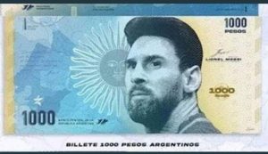 MESSİ ARJANTİN PARASINDA YERİNİ ALDI