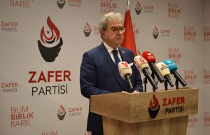 ZAFER PARTİSİ SÖZCÜSÜ ŞEHİRLİOĞLU;” Zafer Partisi Türk Siyasetine Yôn Veren Bir Partidir’Dedi
