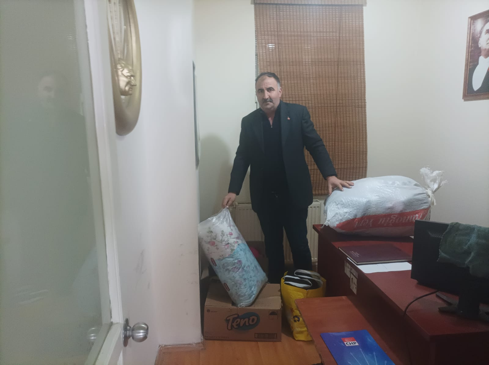 DEPREM BÖLGESİNE BİR DESTEK DE CHP'DEN