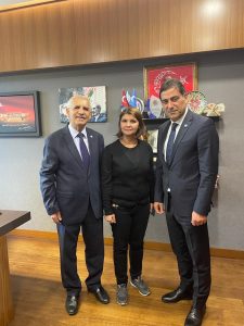 İYİ PARTİ KONYA MİLLETVEKİLİ ADAY ADAYI  ÜNAL KARAMAN KONYA M.VEKİLİ SN. FAHRETTİN YOKUŞ’U TBMM’ DE ZİYARET ETTİ