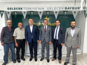 GELECEK PARTİSİ TEŞKİLATLARDAN SORUMLU GENEL BAŞKAN YARDIMCISI TEMURCİ BAYBURT’TA