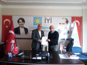 AKYÖRDER BAŞKANI  MEHMET YAŞAR ÖRS İYİ PARTİDEN AKŞEHİR BELEDİYE BAŞKAN ADAY ADAYI