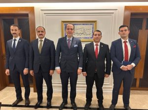 ATANAMAYAN UZMANLAR DERNEĞİ GENEL BAŞKANI SAYIN MUSTAFA GÜNDEŞLİ VE YÖNETİMİ YENİDEN REFAH PARTİSİ GENEL BAŞKANI SAYIN DR.FATİH ERBAKAN’I  ZİYARET ETTİ.