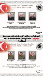 Bitirilemeyen PKK yine şehitlerimiz var