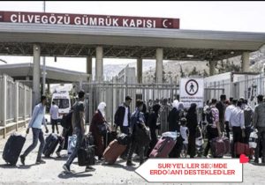 SURİYE’LİLERDEN CUMHURBAŞKANI ERDOĞAN SEÇİLSİN İSTİYORUZ AÇIKLAMASI