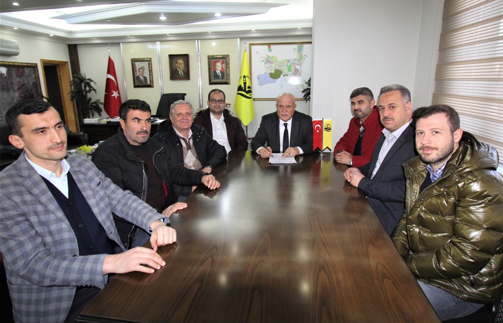 İÇME SUYU ARITMA TESİSİNİN İNŞAASI İÇİN YER TESLİMİ YAPILDI