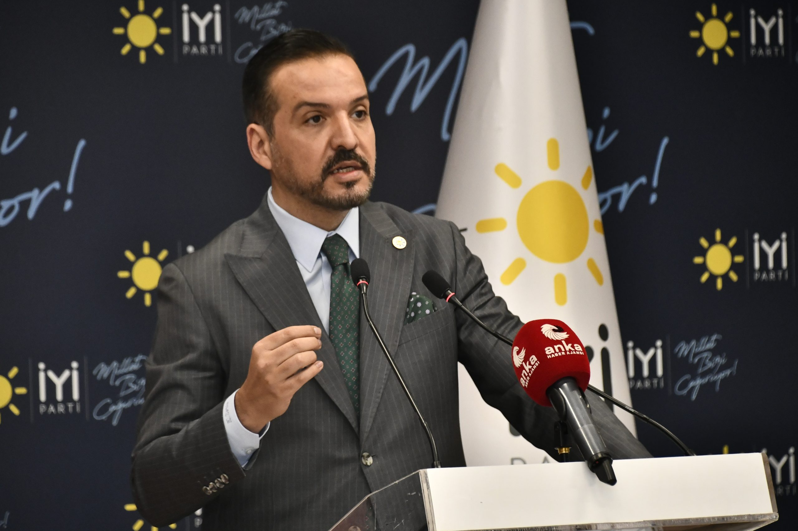 İYİ PARTİ SÖZCÜSÜ KÜRŞAD ZORLU BASIN TOPLANTISI DÜZENLEDİ.