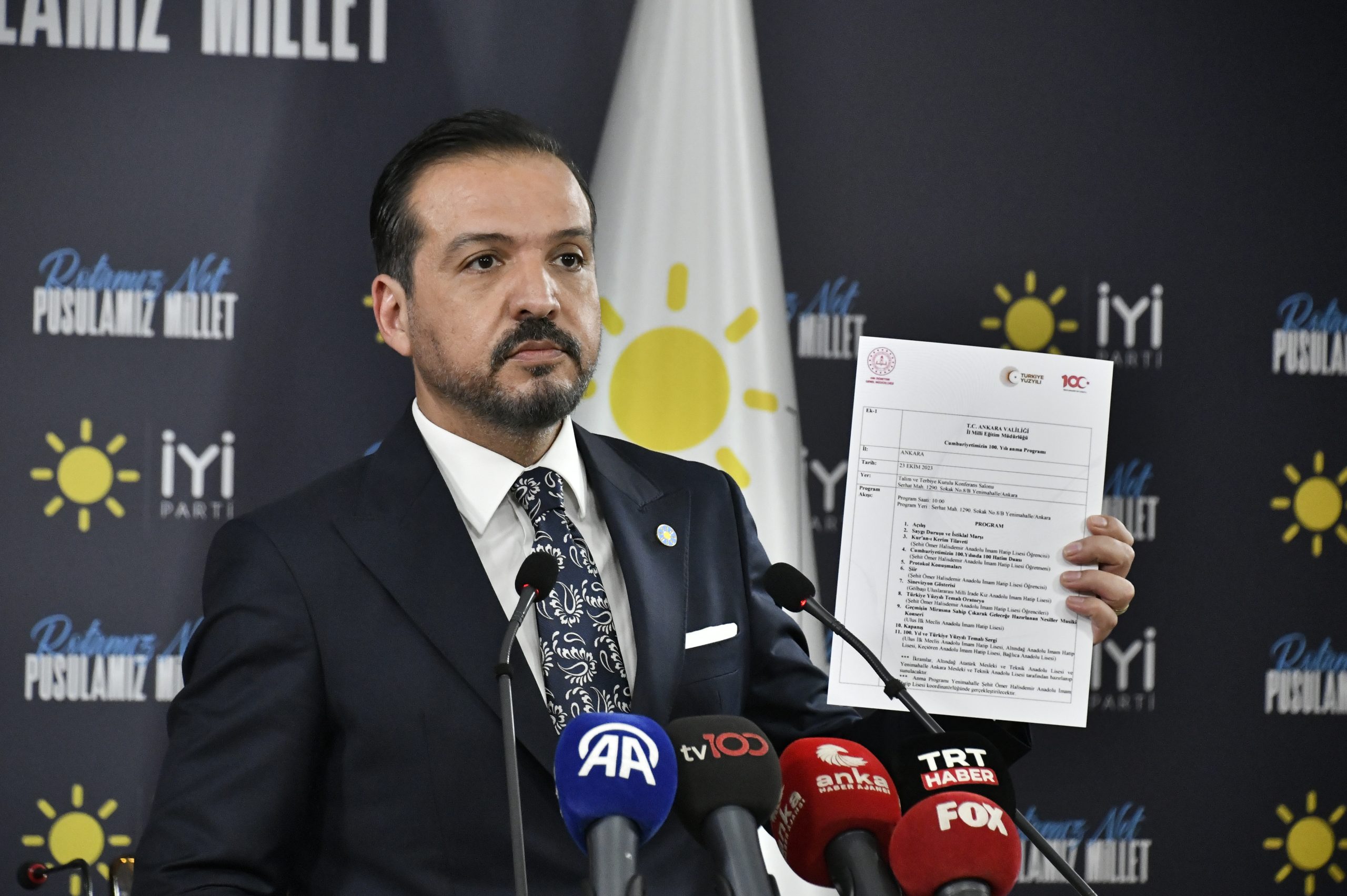 İyi Parti Sözcüsü ve Medya İlişkileri Başkanı Prof. Dr. Kürşad Zorlu “İYİ Parti – AK Parti anlaştı” İddiasına Yalanlama.