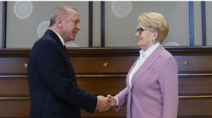 Cumhurbaşkanı Erdoğan ile Akşener’in görüşmesi bitti