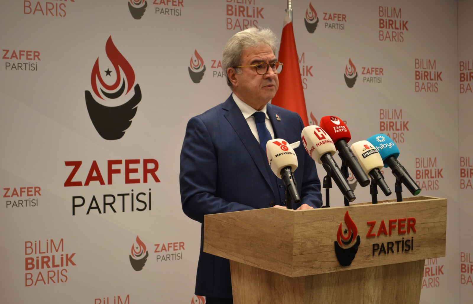 ZAFER PARTİSİ SÖZCÜSÜ PROF. DR. ALİ ŞEHİRLİOĞLU BASIN TOPLANTISI DÜZENLEDİ.
