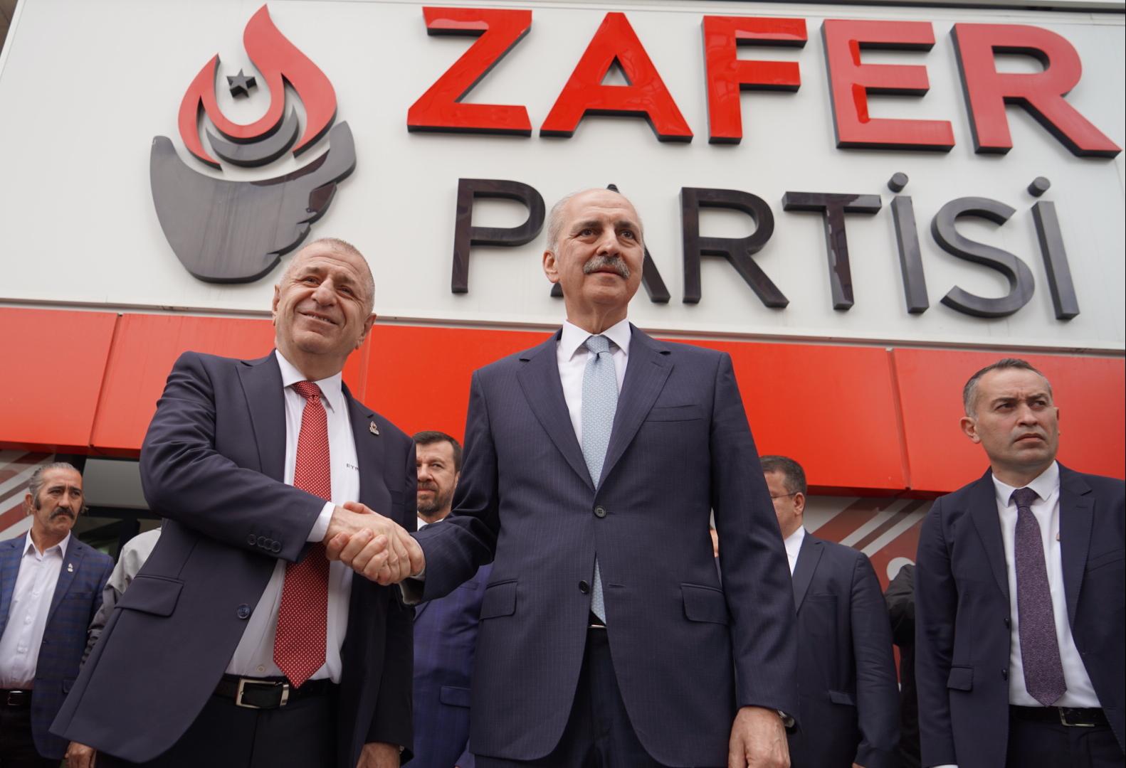 AKP Genel Başkanvekili Numan Kurtulmuş Zafer Partisi Genel Merkezini Ziyaret etti.