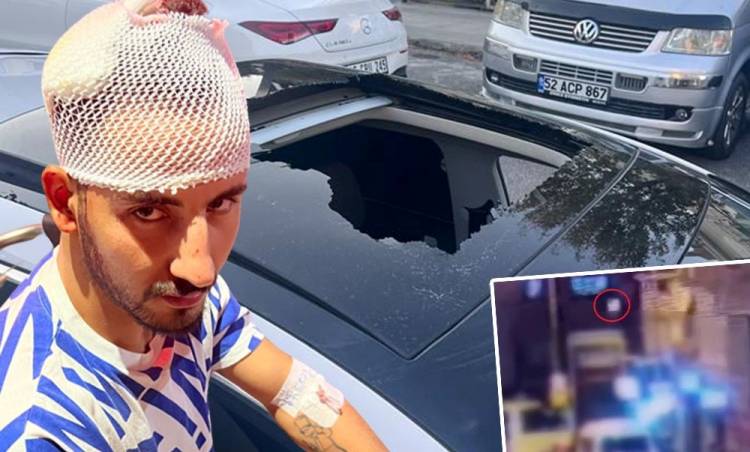 Alev Alan Tüpü Balkondan Attılar.