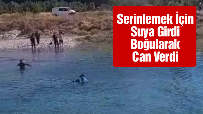 16 Yaşındaki Kız Çocuğu Serinlemek İçin Girdiği Gölette Boğularak Can Verdi