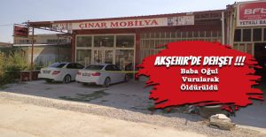 KONYA’NIN AKŞEHİR’İLÇESİNDE CİNAYET! Akşehir bugün sabah Sanayi Sitesinde işlenen cinayetle uyandı.