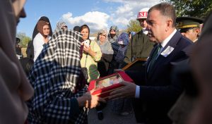 KIBRIS GAZİSİ KILIÇ SON YOLCULUĞUNA UĞURLANDI