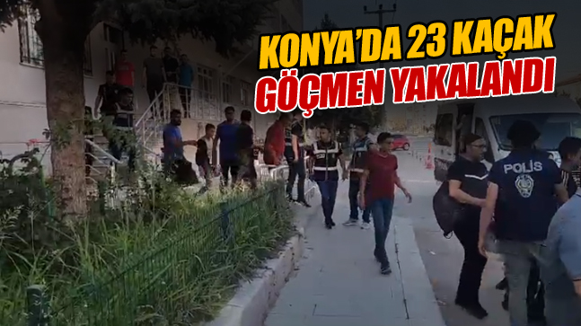 Sürücüsünün Bırakıp Kaçtığı Araçta 23 Kaçak Göçmen Yakalandı