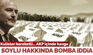 AKP içinde AFAD-Kızılay kavgası, Soylu hakkında çarpıcı iddia