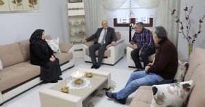 BAYBURT BELEDİYE BAŞKANI PEKMEZCİ ŞEHİT AİLELERİNE ZİYARET