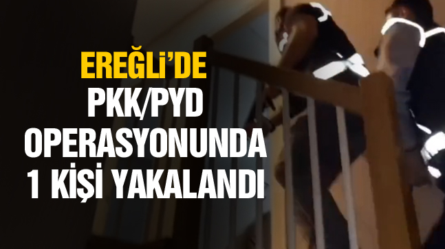 Konya’da PKK/PYD Operasyonunda 1 Kişi Yakalandı