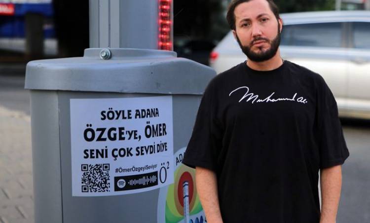 Sevgilisine Kendini Affettirmek İçin Adana’yı İlana Boğdu.