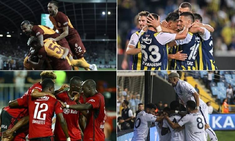Türk Takımları Avrupa’da 4’te 4 Yaptı.